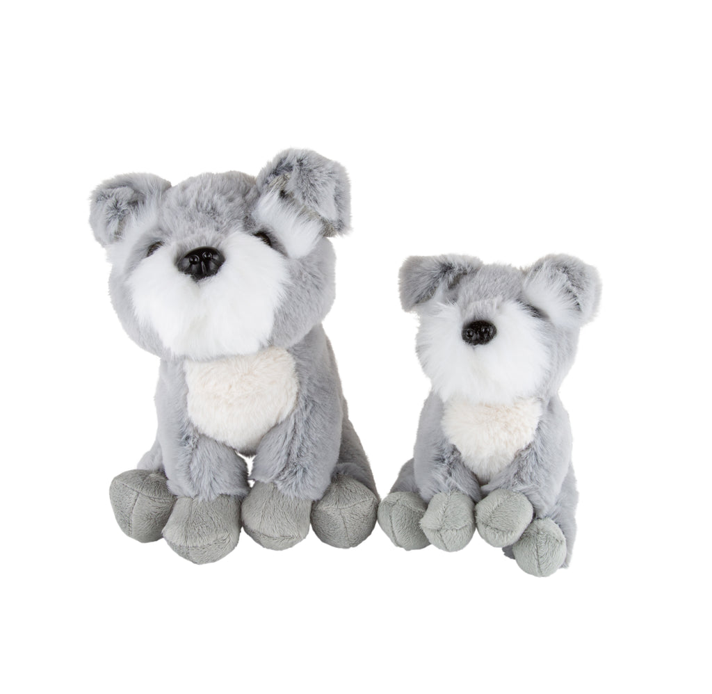 Hugo - grey schnauzer small